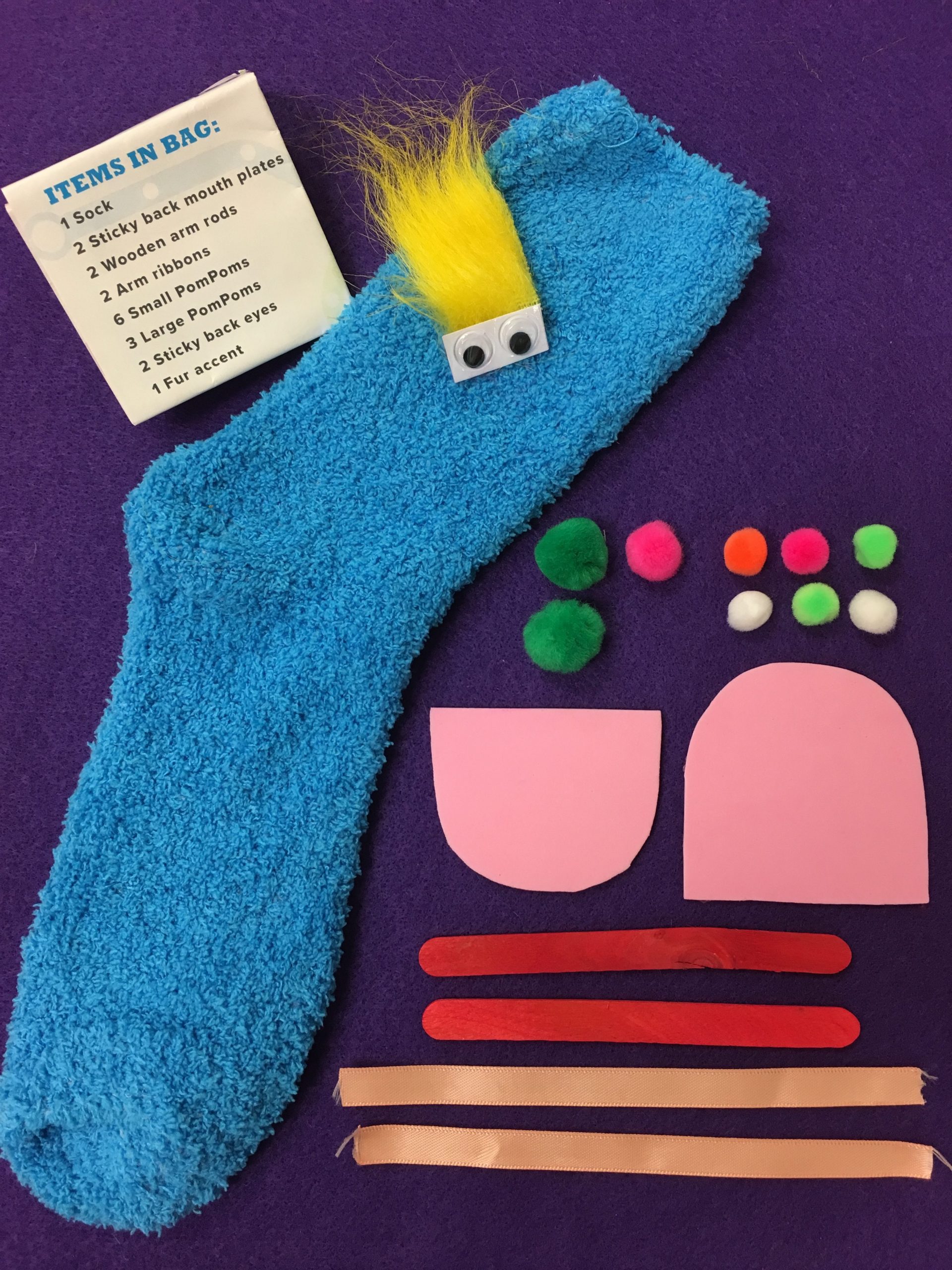 Sock Puppet Kit (Single) | Michelee Puppets