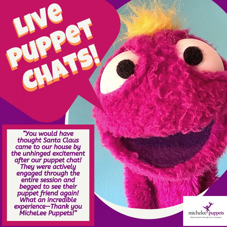 Live Puppet Chats - Michelee Puppets