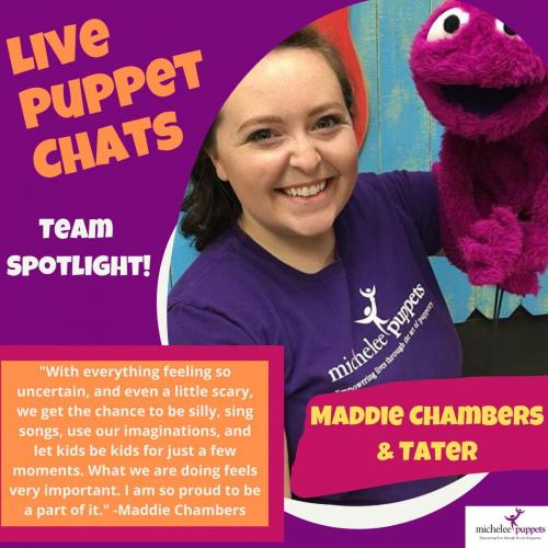 Maddie Chambers Puppet Chat Spotlight copy