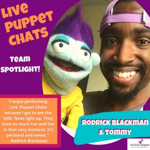 Rodrick Blackman Puppet Chat Spotlight copy